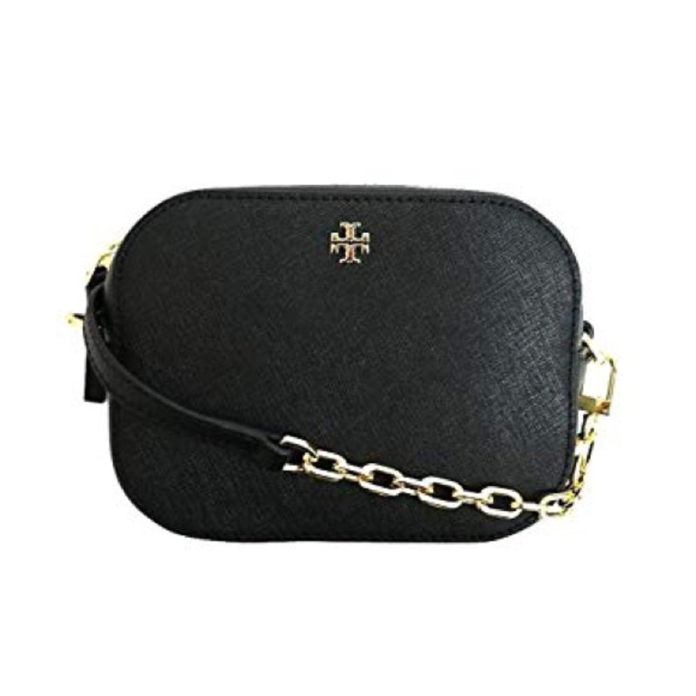Tory Burch Emerson Round Crossbody bag Black